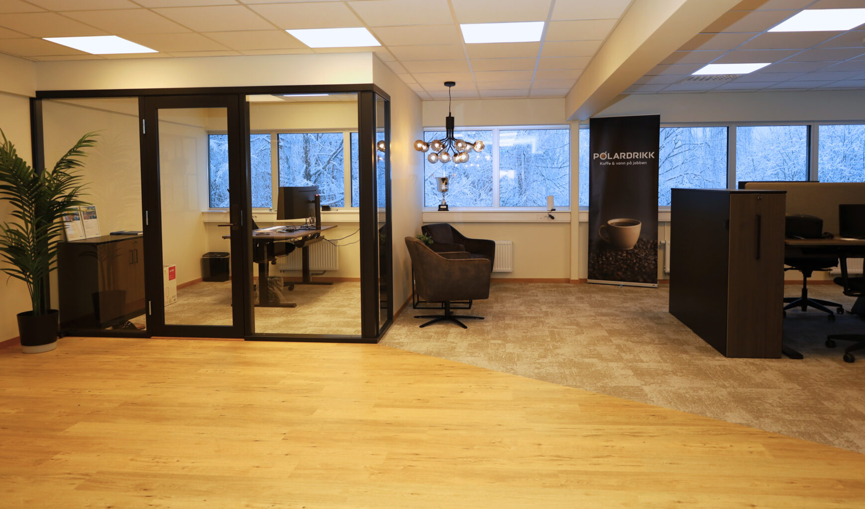 Kontormiljø avd. Polardrikk Trondheim